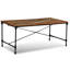Michael Rectangular Wood Top Dining Table