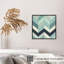 Motif abstrait chevron abstrait III, reproduction d'art non encadrée-1224830286