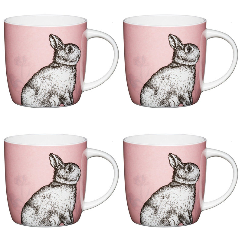 Rabbit Bone China Mug