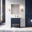 Vicini 30'' Single Vanity with Ceramic Top-94088314