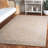 Bourque 354 Hand Tufted Wool/Cotton Floral Rug in Beige/Gray-1734496326