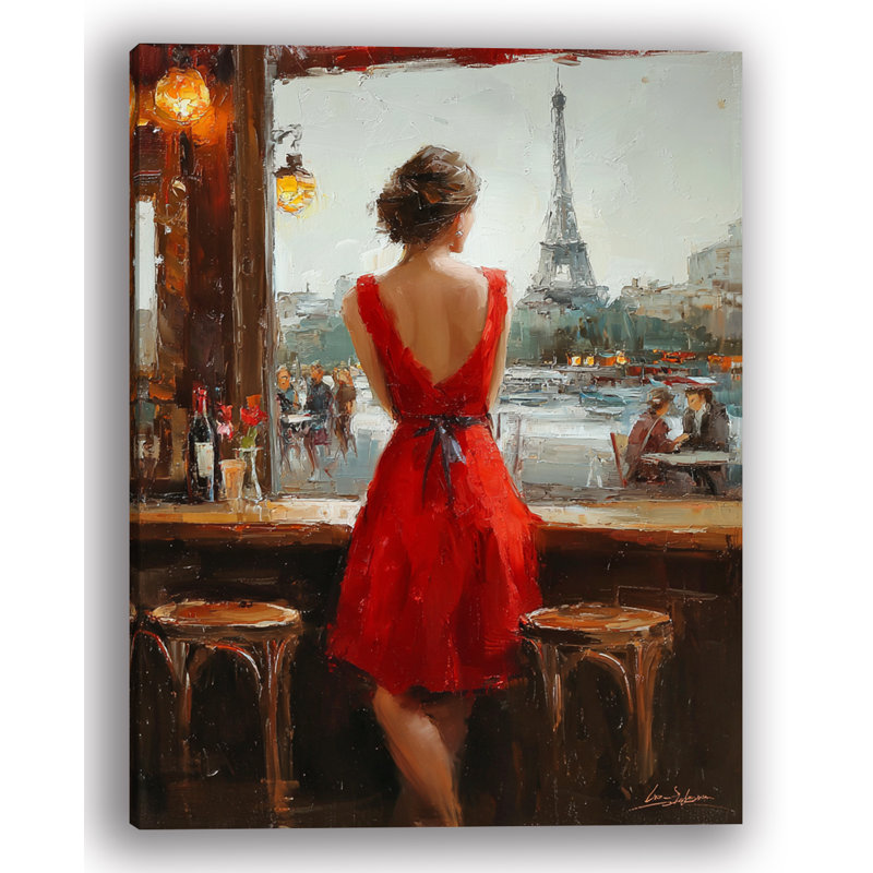 Art mural sur toile Paris