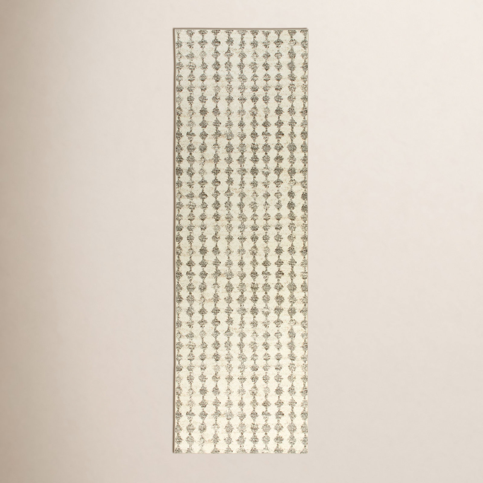 Izzy Grey Machine Washable Rug, Runner 2'6" x 8'