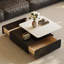 Table basse en pierre crème