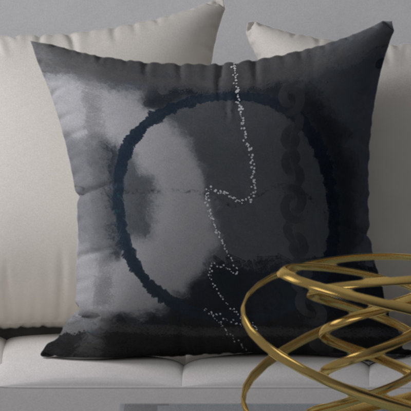  Housse et insert de coussin carré luxueux Aroma, 24" X 24"