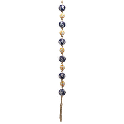 Suspension murale boule en porcelaine Tsugo