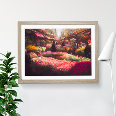 A Flower Market Vol.4 1 Piece Single Picture Frame Painting
