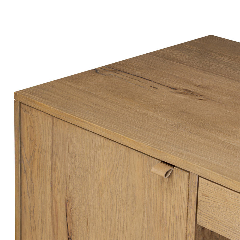 Tula Executive Desk-Worn Oak