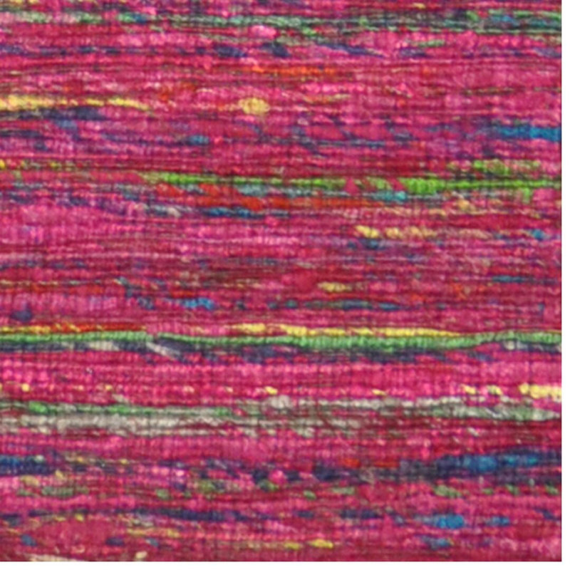Tapis chenille à tissage plat