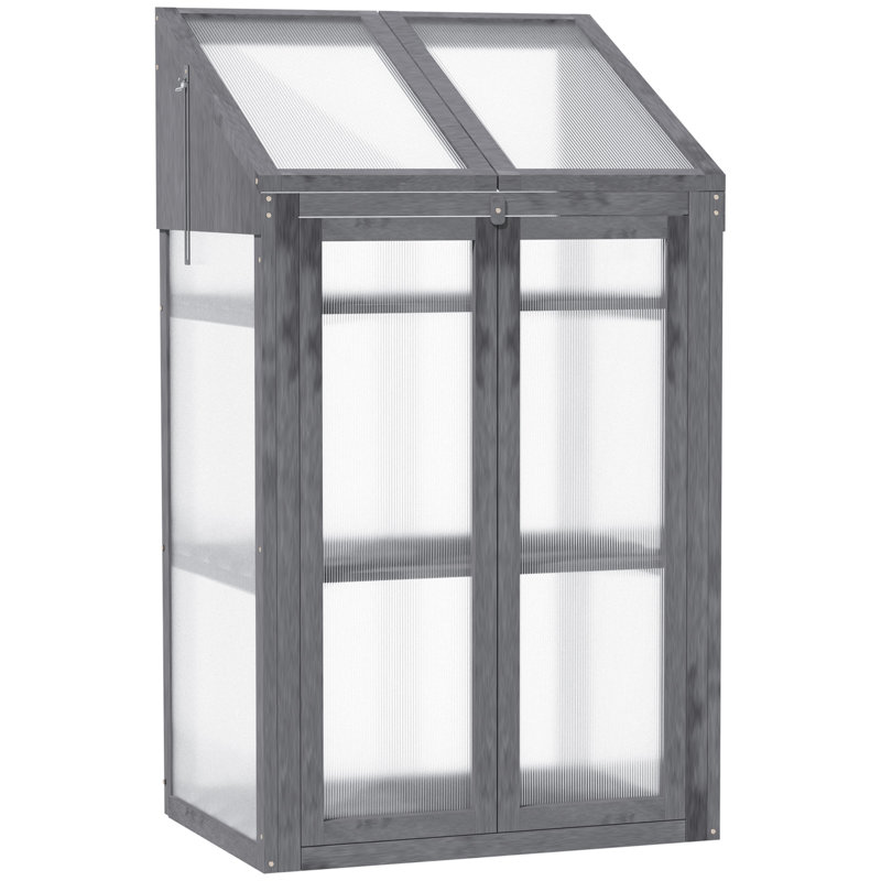 Ahzariah 2.3 Ft W x 1.6 Ft D Growing Rack