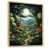 Toile naturelle avec cadre flottant