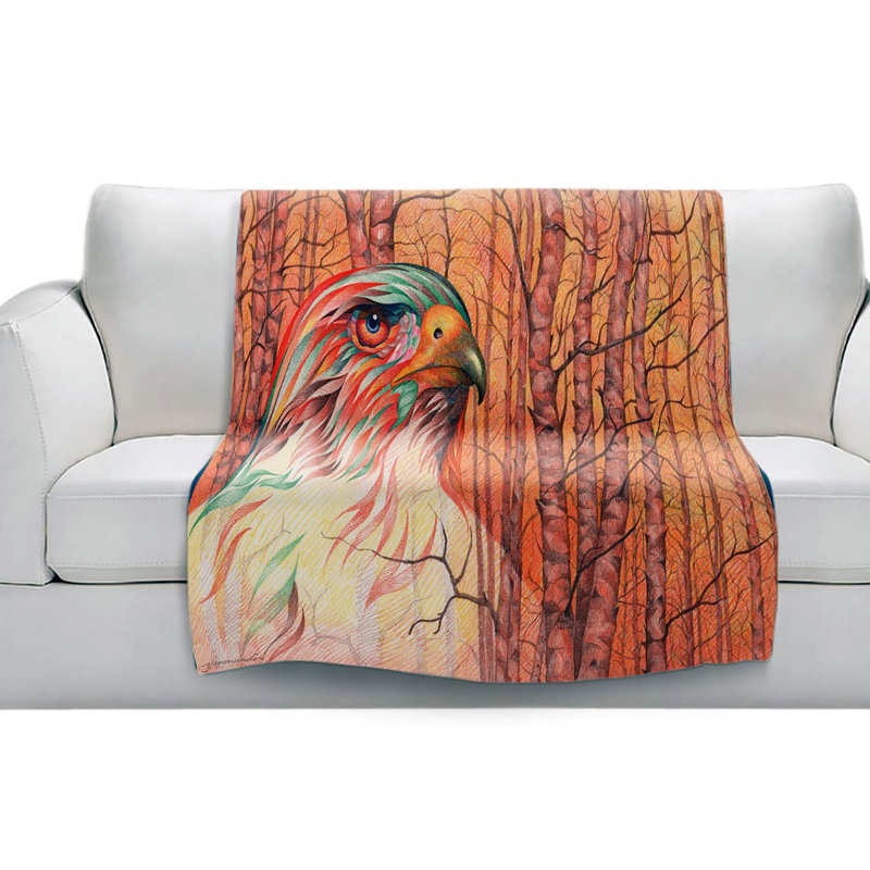 Couverture sherpa douce vélociraptor all psyched, l 51 po x L 60 po
