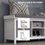 2 Pair Shoe Storage Bench
