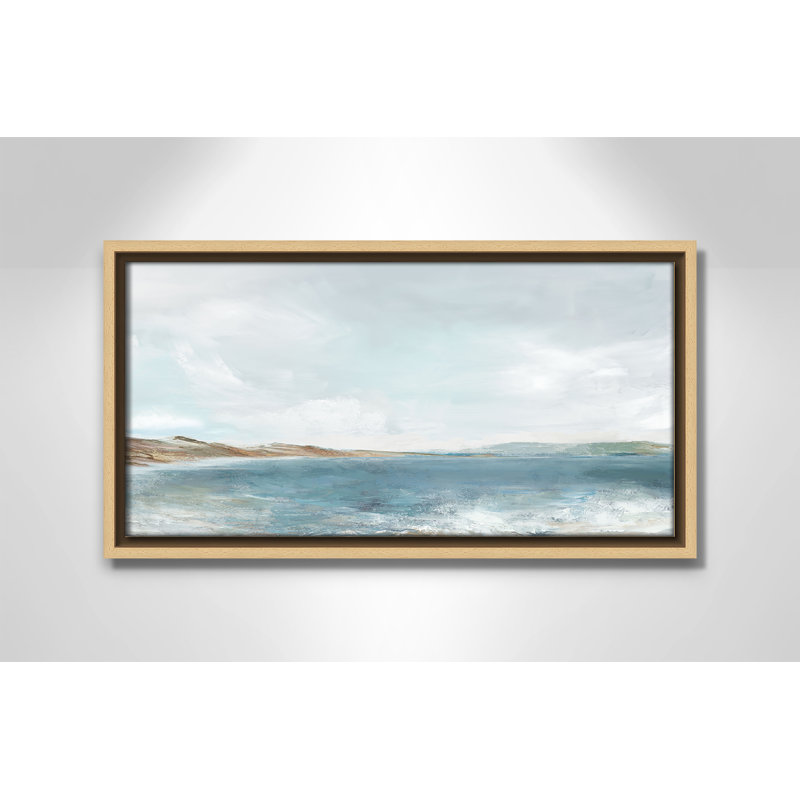 Échos en bleu - version panoramique par PI Studio, Naturel, H 9,5 po x l 17,5 po