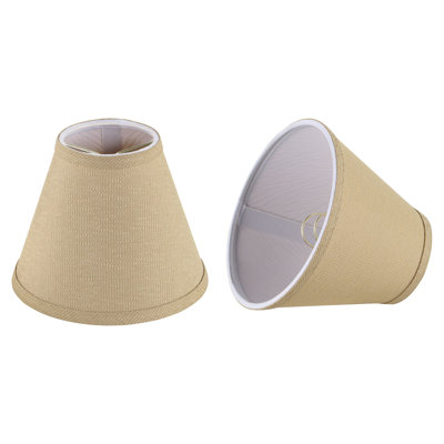 Pello 5'' H Polyester Empire Lamp Shade