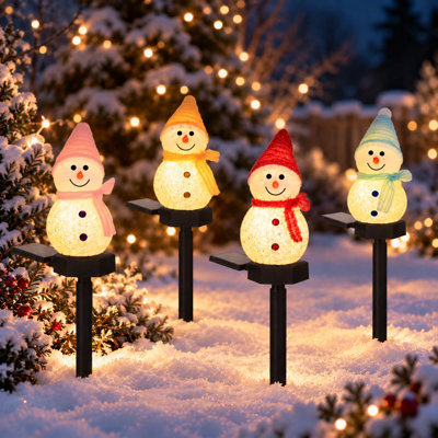 Weather Resistant Plastic Christmas Outdoor Decoration