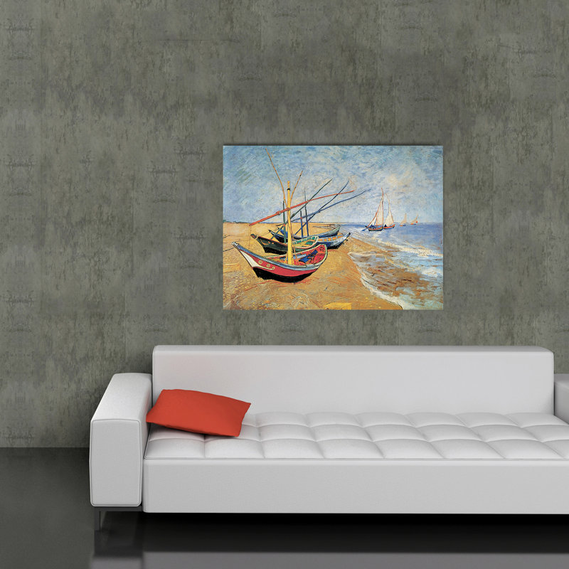 Vincent Van Gogh - No Frame Print on Wood, 74cm H x 100cm W x 1.8cm D