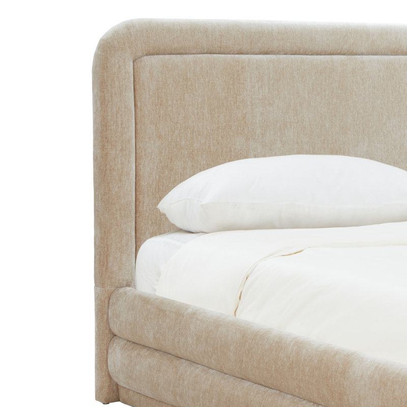 Abelina Jollie Chenille Bed, Taupe, King