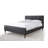 Spencer Catisha Upholstered Tufted Platform Bed-744623592-716599104