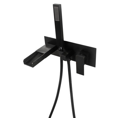Wall Waterfall Faucet with Diverter