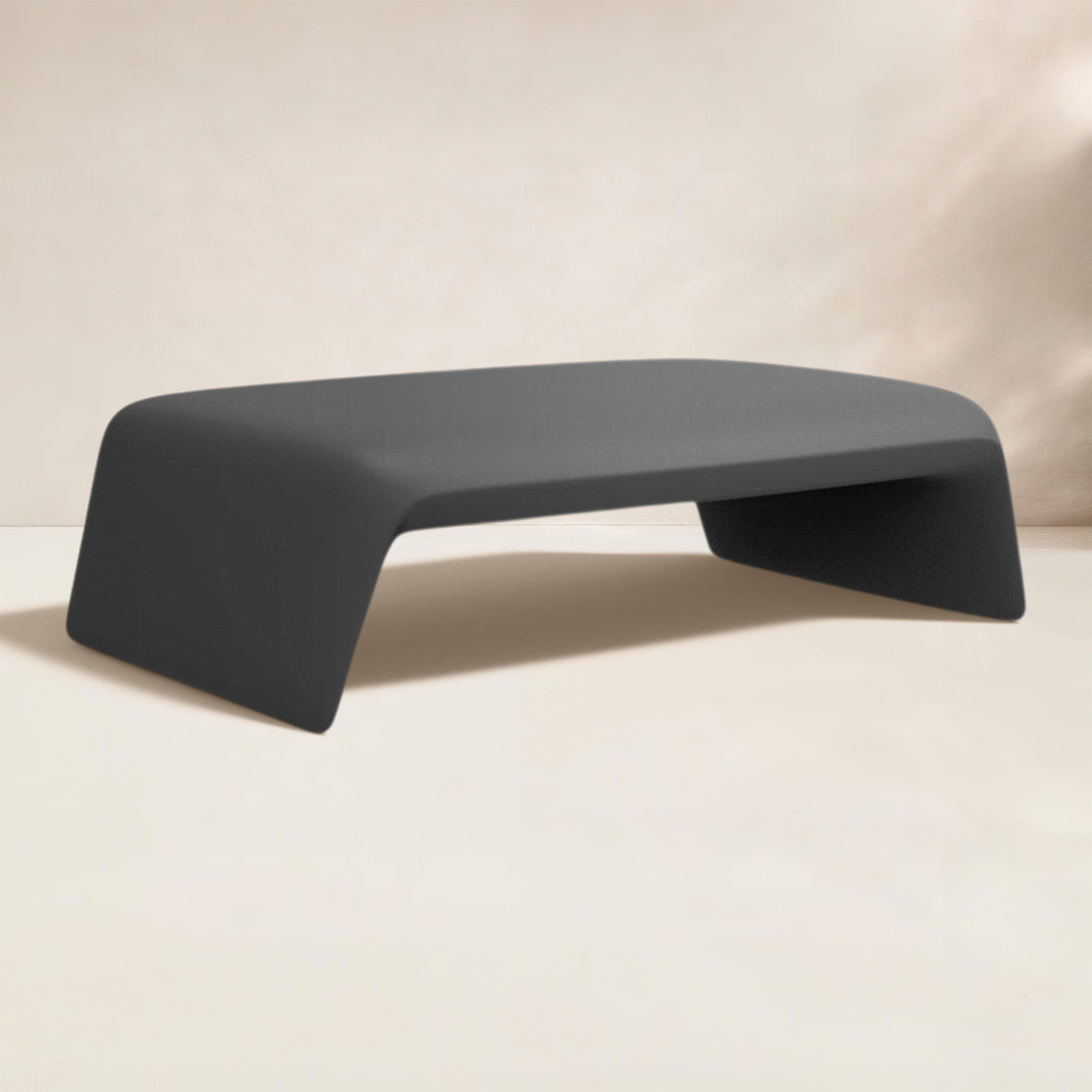 Blow 47" Patio Table, Anthracite