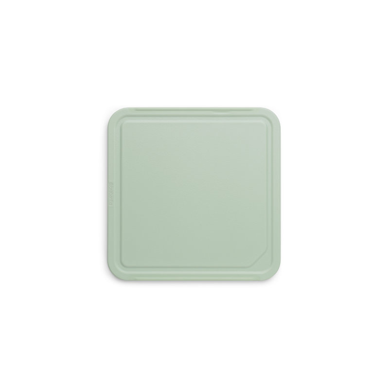Green and Light Green Plastic Rectangular Cutting Board Set