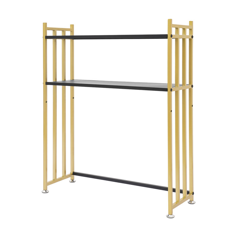 2-Tier Desktop Bookshelf Desktop Organizer Display Rack