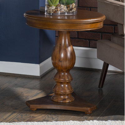 Table de bout à piédestal Amone