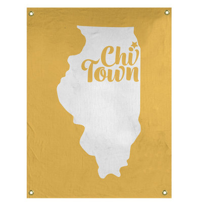 Tapisserie murale chi town illinois