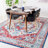 Aurich 851 Area Rug In Beige / Red-1942343857