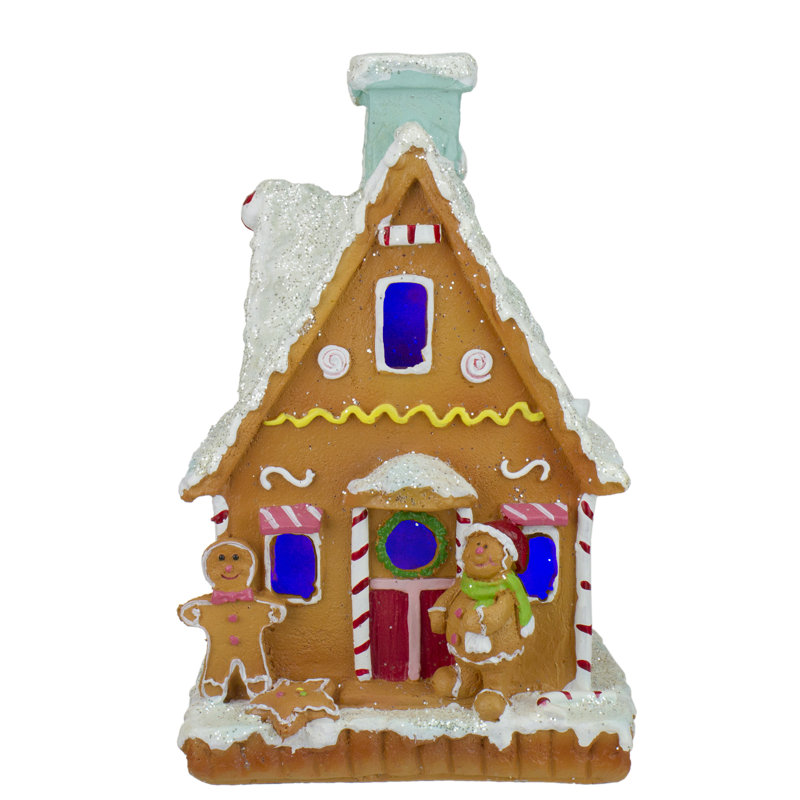 Figurine de Noël en pain d’épice à DEL 8,5 "