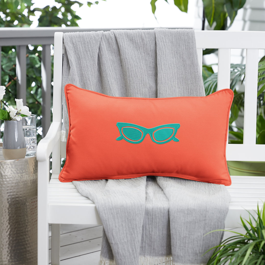 Sunglasses Outdoor Rectangular Pillow Cover & Insert Mozaic Company