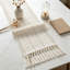 Chemin de table Boho pour cuisine, décor rustique maison de campagne, centre de table en lin de coton tissé Macrame, petit chemin de table basse pour la commode-760045982-760045970