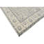 Tapis gris clair et beige noué à la main de haute qualité-63321485