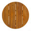 Acacia Round Outdoor Side Table