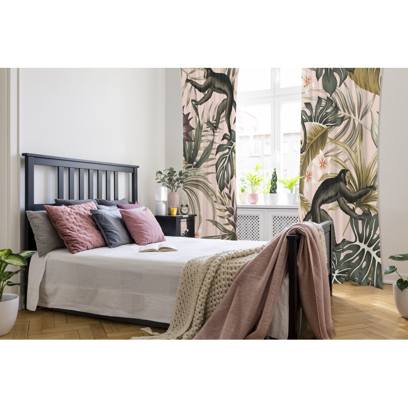 Isabea Blackout Curtain Panel Pair, 145 W x 300 D cm