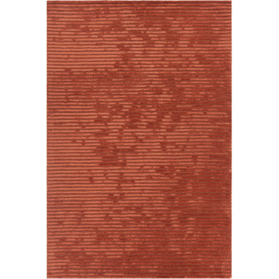 Angelo Wool Area Rug in Red