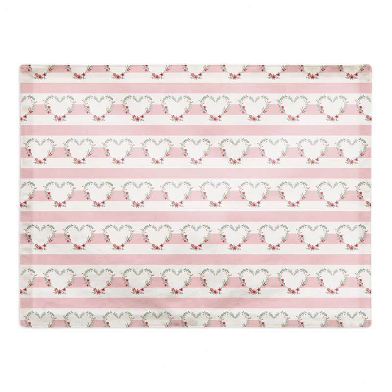 Janetty Cotton Striped Rectangle Placemat