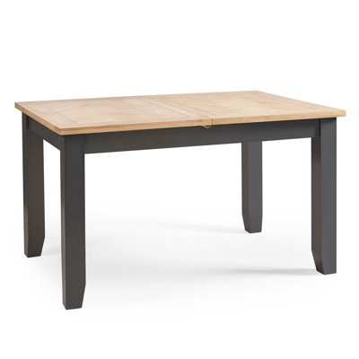 Abyan Extending Dining Table Dark Gray
