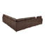 Canapé modulaire inclinable Cognac Luxe-106685513-116066400