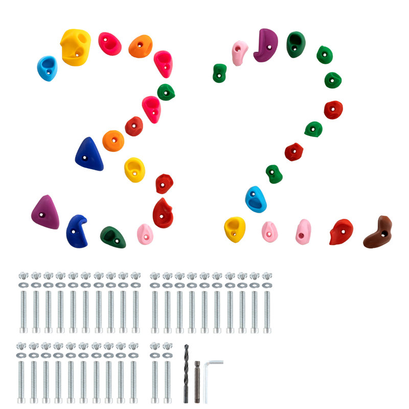 VEVOR PP Copolymer Climbing Rocks