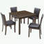 Ensemble repas pour quatre personnes