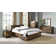 Ensemble de chambre configurable avec lit plateforme 5 pièces Lininger