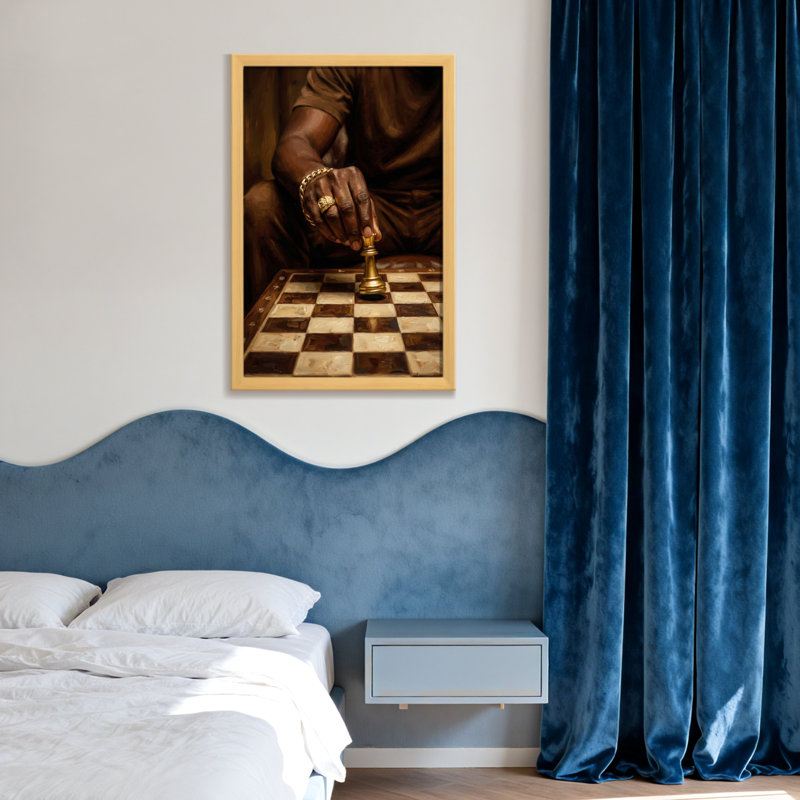 Œuvre de mode pour joueur d'échecs, Toile tendue, Ne s’applique pas