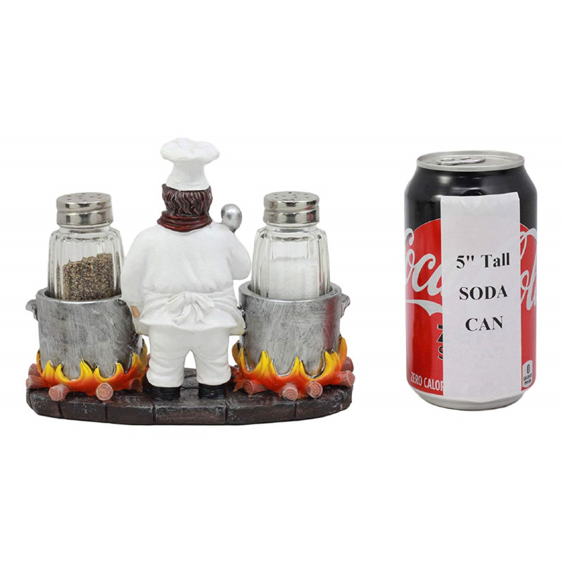 Ensemble salière et poivrière Eppinger Bouillon Chef Jean