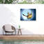«Green Turtle In Snells Window on Canvas» par Henry Jager, reproduction-420069420