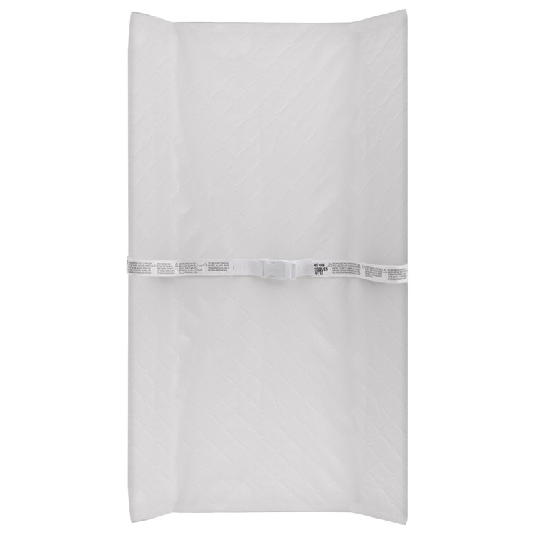 Matelas à langer profilé Delta Children, blanc