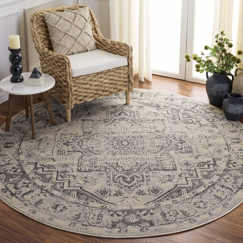 Tapis oriental Madison 498 Performance, Rond 6 pi 7 po