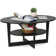 Yalim Sled Oval Coffee Table with Storage