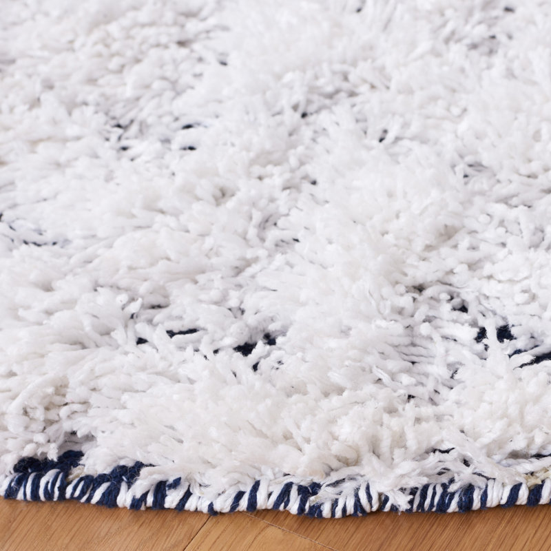 Deuk Flat Weave Performance Chevron Rug, Round 6'